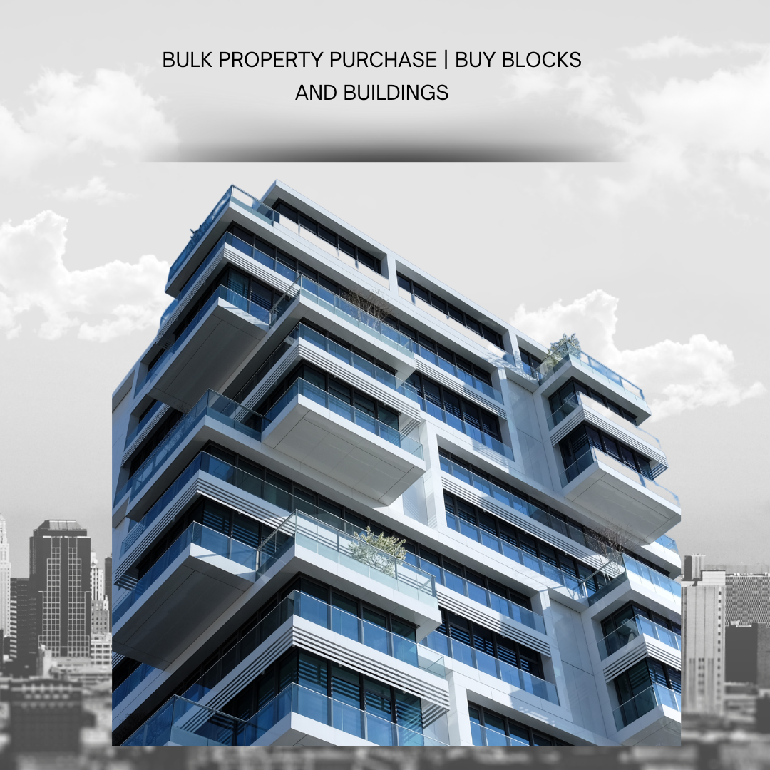 Bulk property purchasing strategy is a direct sales method for large-scale projects. Instead of listing properties at their regular sales price, they are offered directly to investors at much more attractive rates, all while keeping these offers away from the public eye. This makes project financing easier and improves cash flow. Investors have the opportunity to buy properties in bulk, getting 10-20 units at prices below the standard list price. Once purchased, these properties can be immediately put on the market at their regular price, ensuring a fast return profit on the initial investment.

This strategy offers an alternative to traditional financing methods. Instead of using bank loans, which can increase property prices, the wholesale property purchase method provides a cost-effective alternative. As a result, properties are priced more attractively, presenting lucrative buying opportunities. The main aim is clear: to maintain stable property prices while keeping the cash flow. Bulk property purchases promise both stability and profitability.

This concept can be considered as purchasing an entire apartment block or buying an entire floor in one go.

If you're interested in exploring this investment strategy further, please fill out the form below, and our team will be in touch.